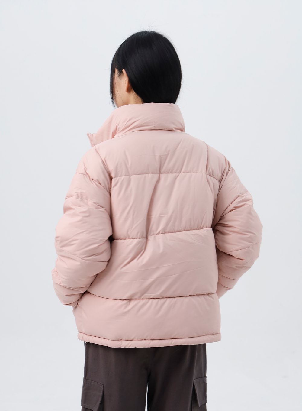 zip-up-stand-collar-puffer-jacket-co319