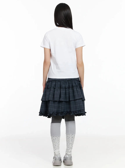 plaid-frill-tiered-midi-skirt-ia523
