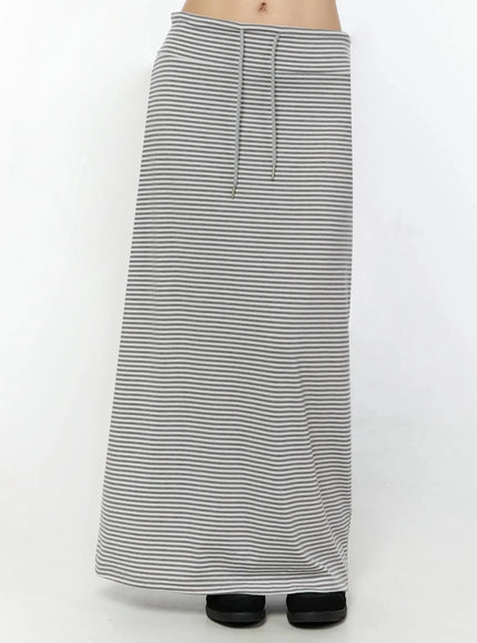 striped-drawstring-maxi-skirt-iu522