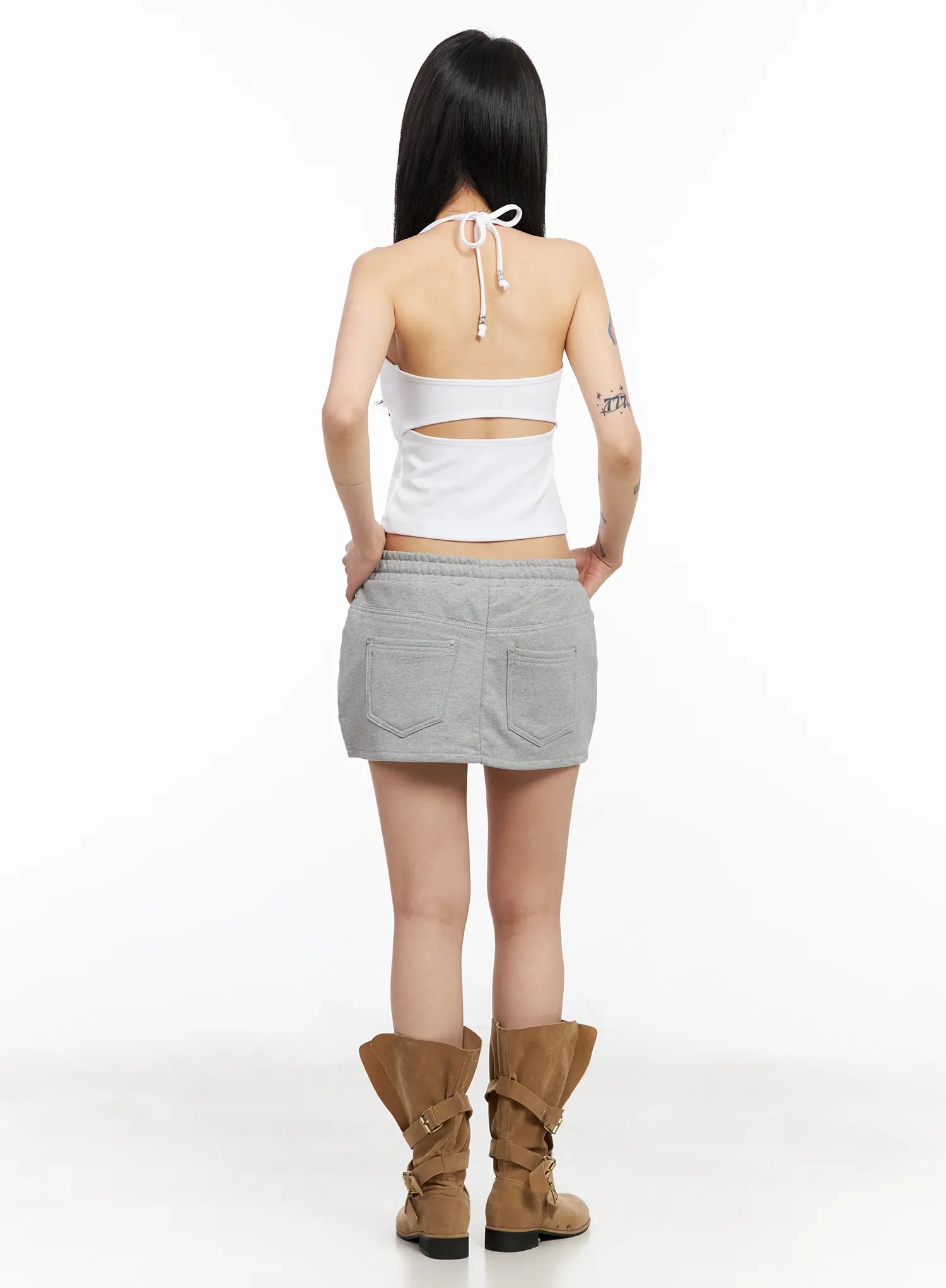 sweat-denim-mini-skirt-cm517