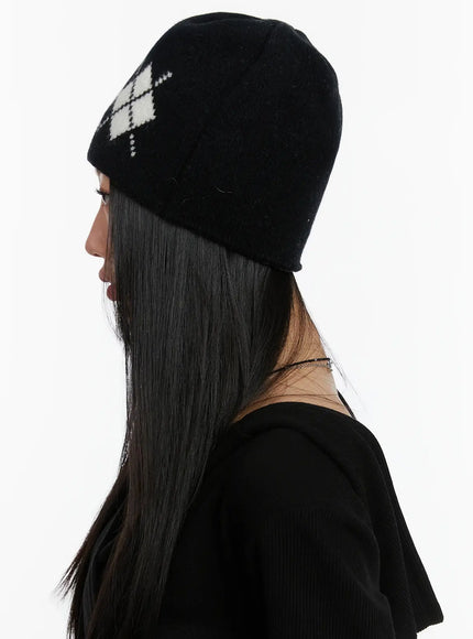 argyle-knit-beanie-id525