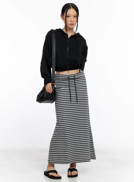 striped-drawstring-maxi-skirt-cl530