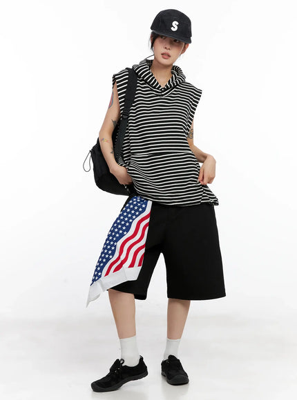 oversized-striped-sleeveless-hoodie-cl525