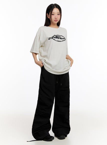 adjustable-wide-leg-nylon-pants-iu509