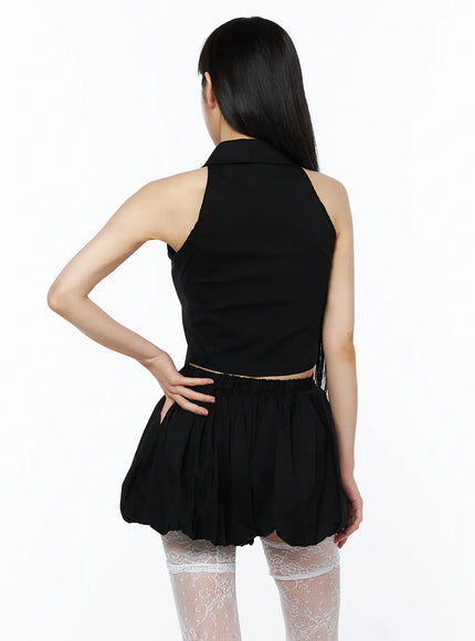 sleeveless-collar-top-and-bubble-skirt-set-cu511
