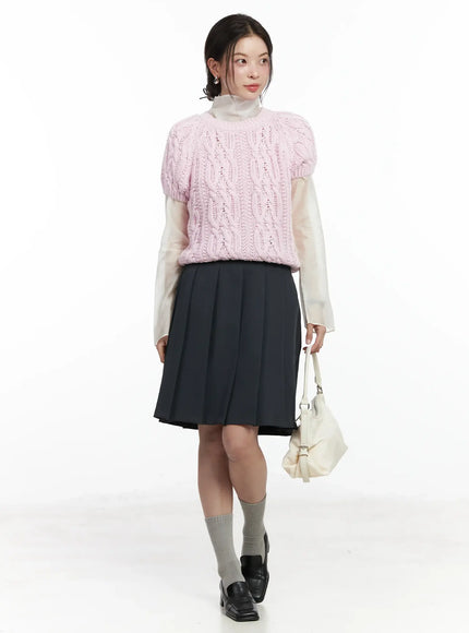 cable-knit-short-sleeve-top-if524