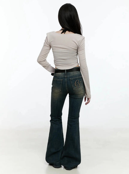 ribbed-halterneck-shirred-long-sleeve-top-io520