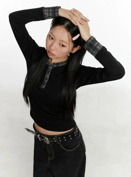 plaid-long-sleeve-tee-id525