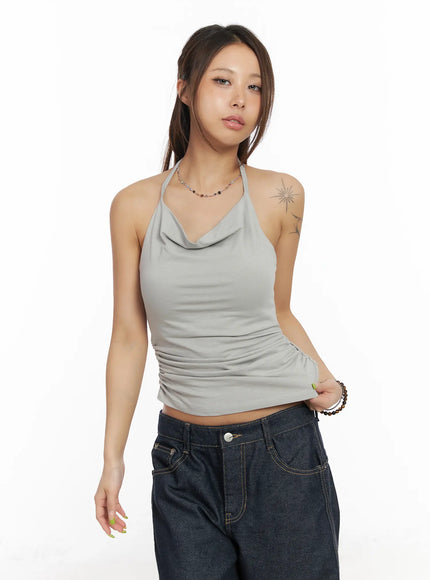 shirred-halter-tank-top-cm525