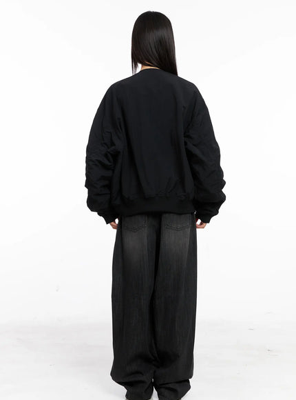 shirred-oversized-bomber-jacket-cg519