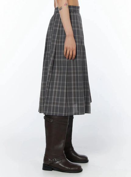plaid-pleated-midi-skirt-iu509