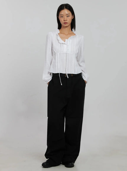 frill-striped-blouse-ij509