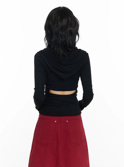 slim-fit-gromment-detail-hoodie-cj523