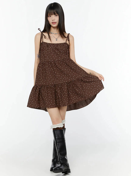 brown-polka-dot-tiered-dress-iu518