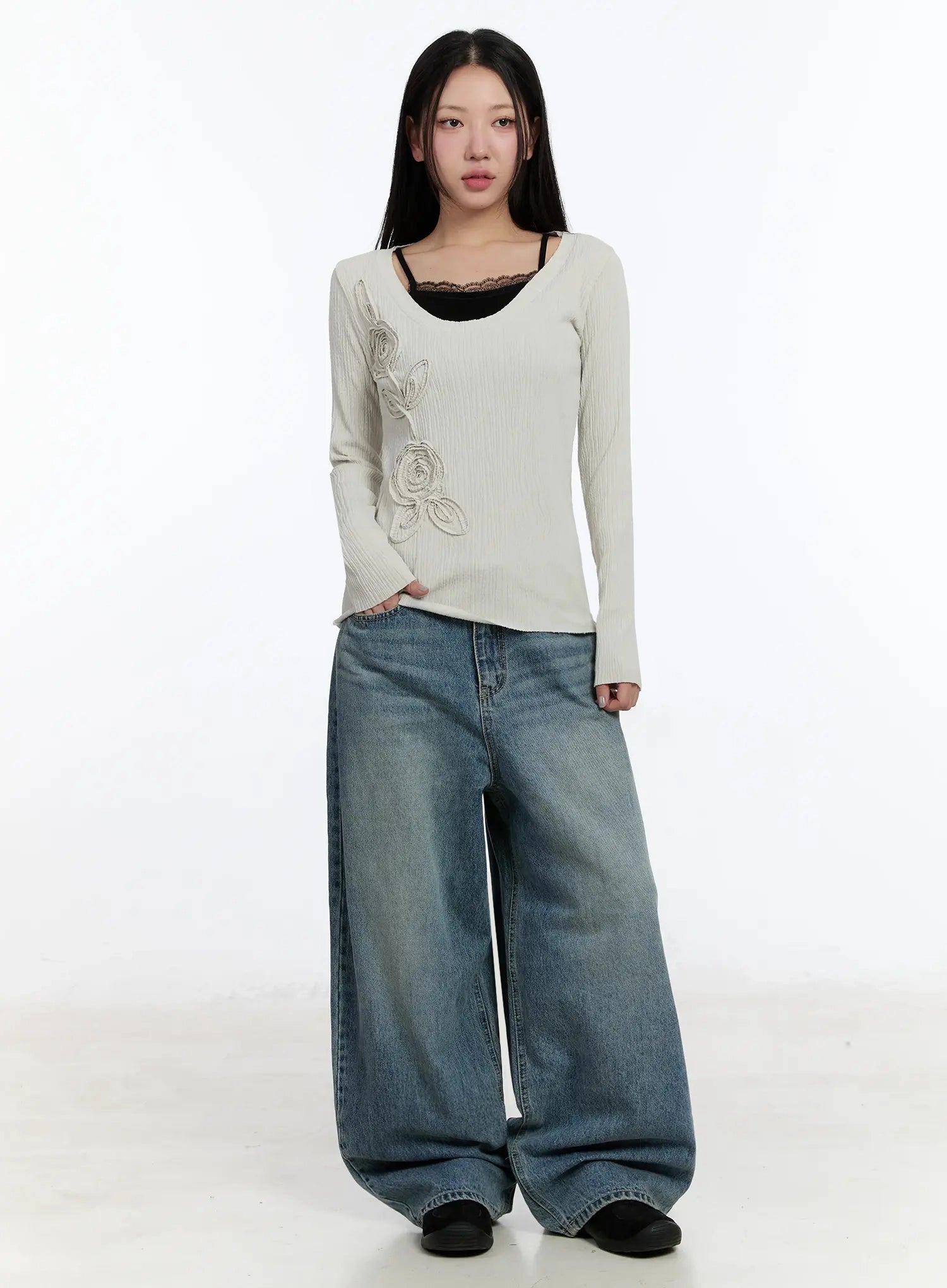 two-way-flower-ribbed-top-im509