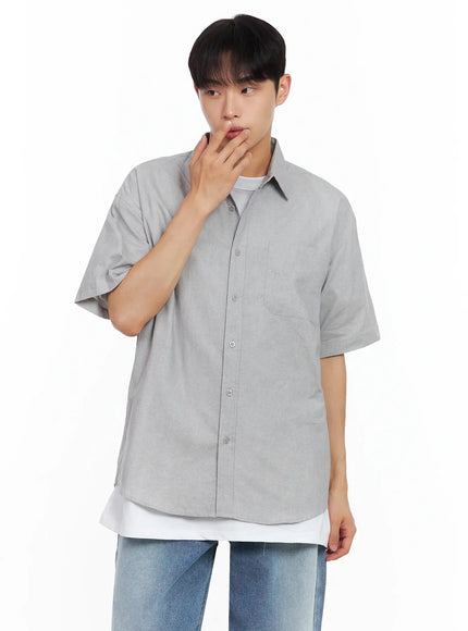 mens-collared-short-sleeve-button-up-top-il516