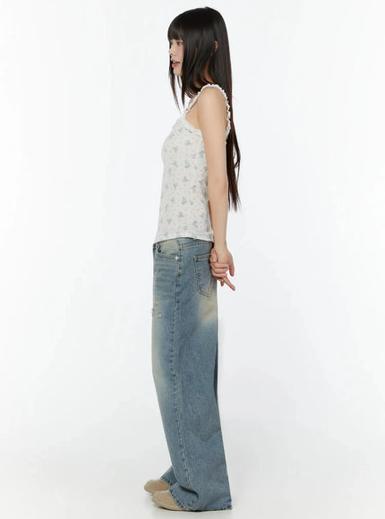 floral-lace-trim-cami-iu518