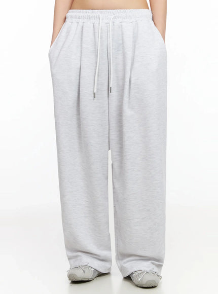 plaid-spiral-detail-sweatpants-ia523