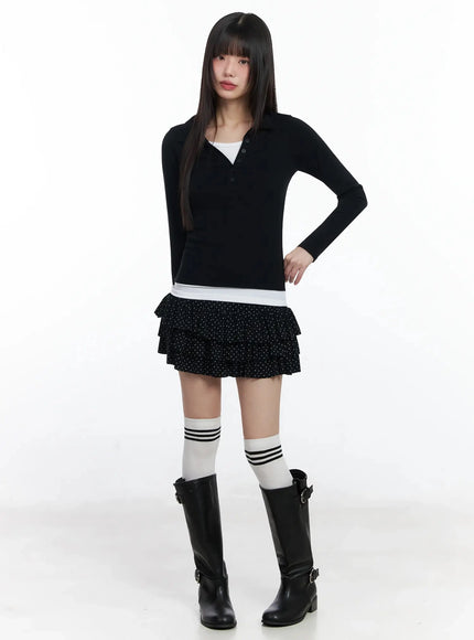 layered-collar-long-sleeve-top-if505