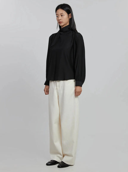 high-neck-tie-blouse-id504