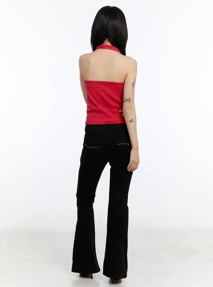 studded-pocket-hip-pad-bootcut-pants-ca507