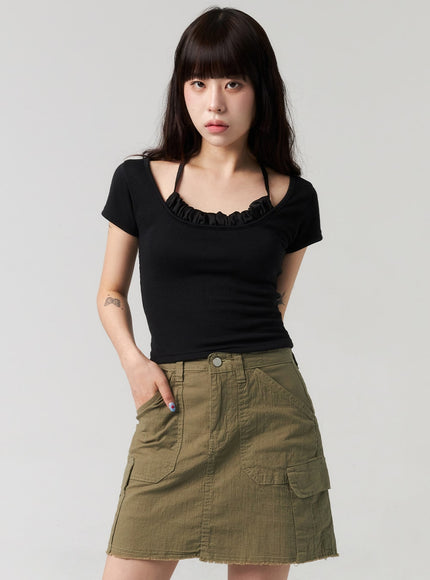 cargo-mini-skirt-cl312