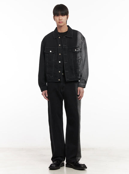 mens-buttoned-washed-denim-jacket-black-im519