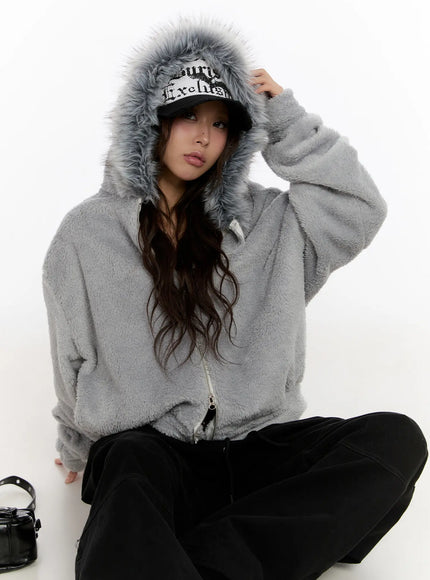 faux-fur-fleece-zip-up-hoodie-cn527