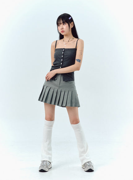 pleated-cotton-mini-skirt-ig303