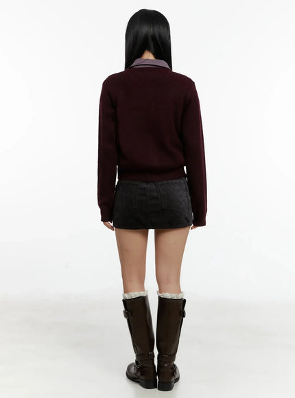 round-neck-knit-cardigan-id525