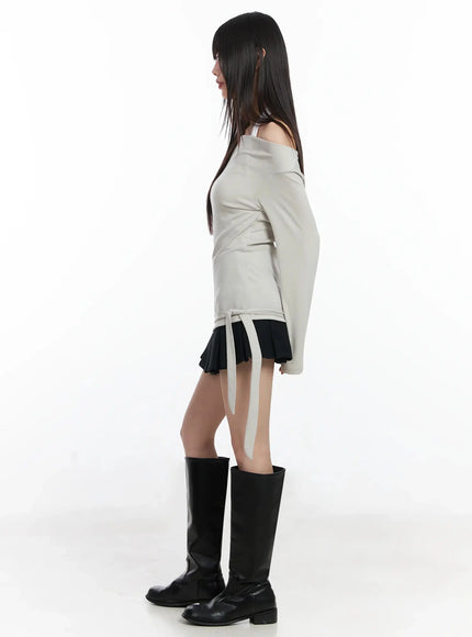 halter-layered-off-shoulder-long-sleeve-f517