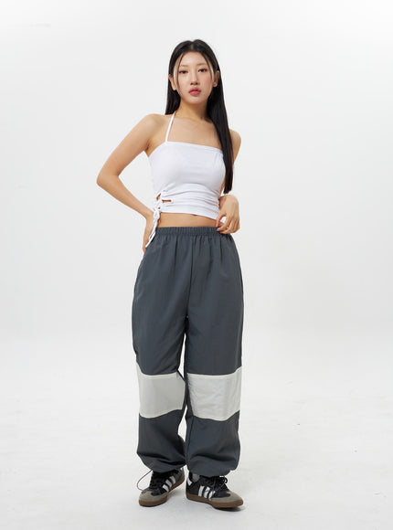 Nylon Track Pants IY311