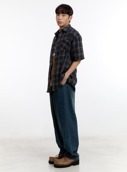 mens-plaid-collared-oversized-shirt-ia507