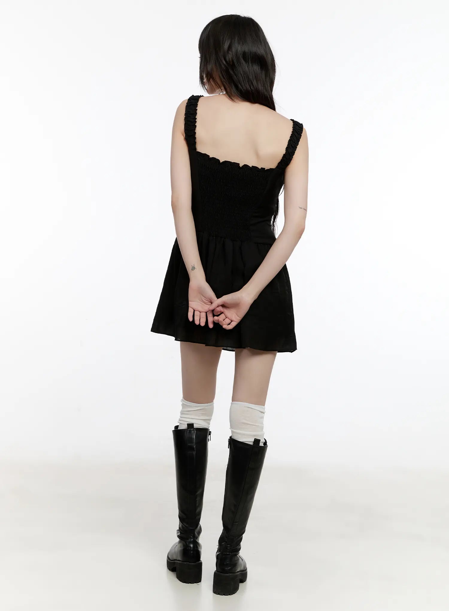 casual-babydoll-mini-dress-cl507