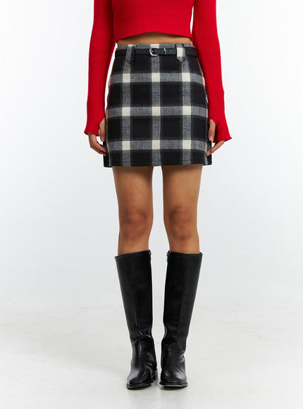 buckle-plaid-mini-skirt-in322