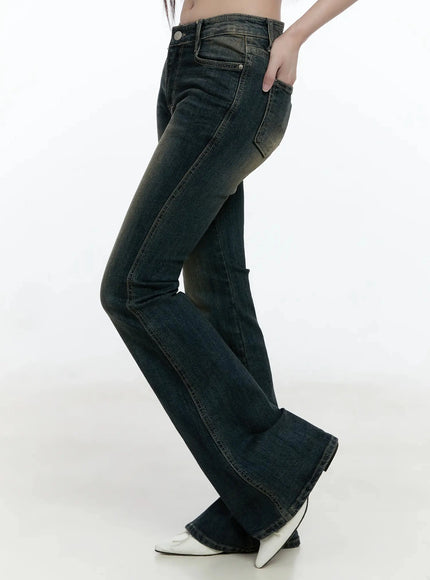 karla-vintage-logo-flare-jeans-io520
