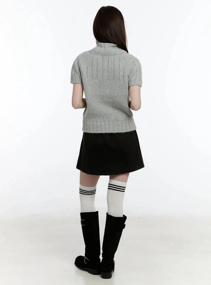 chic-turtleneck-short-sleeve-sweater-id526