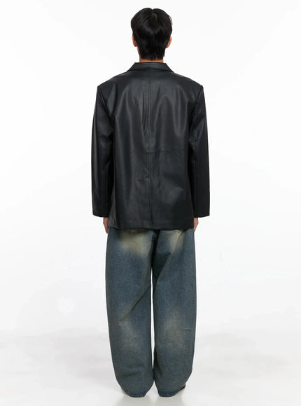 mens-faux-leather-blazer-jacket-io516