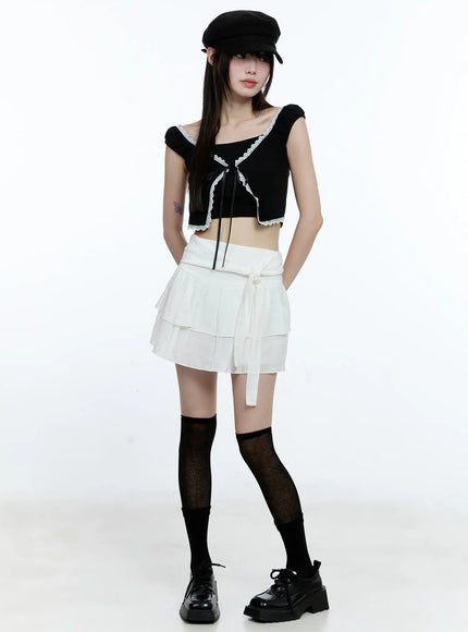 layered-lace-short-sleeve-cardigan-cg511