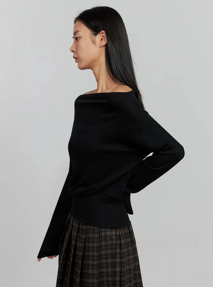 boat-neck-long-sleeve-top-ij502
