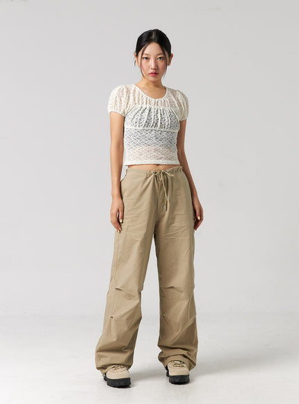 string-detail-wide-pants-cg319