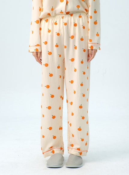 apricot-pattern-pajama-set-ig313