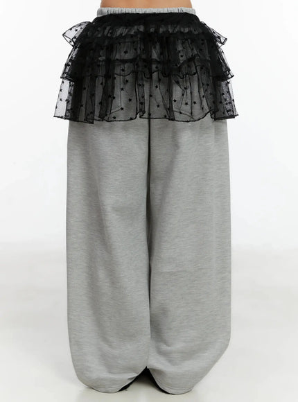 layered-star-mesh-skirt-id525