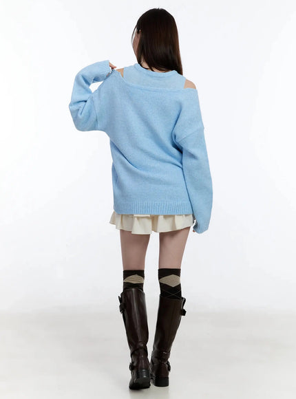 v-neck-knit-tank-and-sweater-set-id526