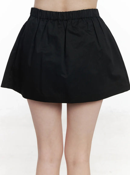 cotton-shirred-a-line-mini-skirt-if524