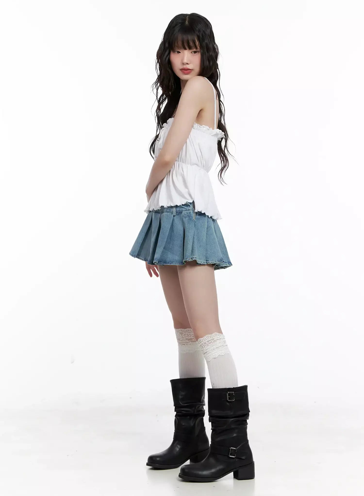 ruffle-babydoll-top-il531