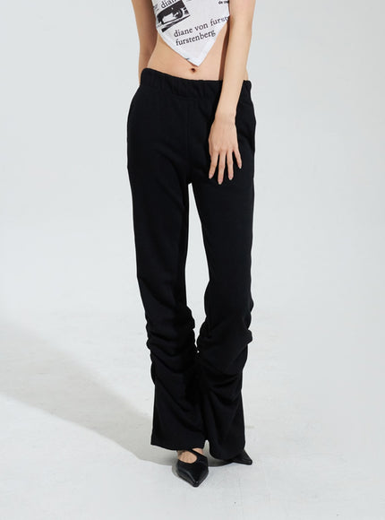 ruched-bootcut-track-pants-iy322