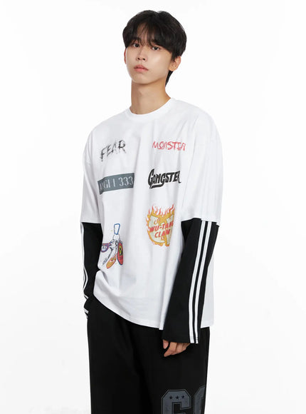 mens-graphic-layered-long-sleeve-top-io517
