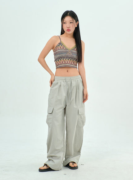 Cargo Nylon Pants BY303