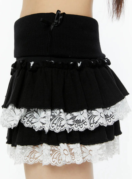lace-trim-tiered-mini-skirt-iu518